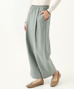 GIANNI LO GIUDICE / ジャンニ・ロ・ジュディチェ その他パンツ | [日本製]GREEK綿麻ラミーツイルワイドパンツ