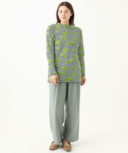 GIANNI LO GIUDICE / ジャンニ・ロ・ジュディチェ その他パンツ | [日本製]GREEK綿麻ラミーツイルワイドパンツ | 詳細10