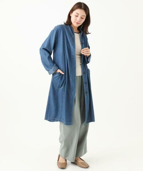 GIANNI LO GIUDICE / ジャンニ・ロ・ジュディチェ その他パンツ | [日本製]GREEK綿麻ラミーツイルワイドパンツ | 詳細8