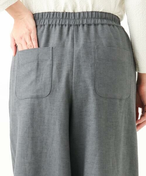 GIANNI LO GIUDICE / ジャンニ・ロ・ジュディチェ その他パンツ | [日本製]GREEK綿麻ラミーツイルワイドパンツ | 詳細24