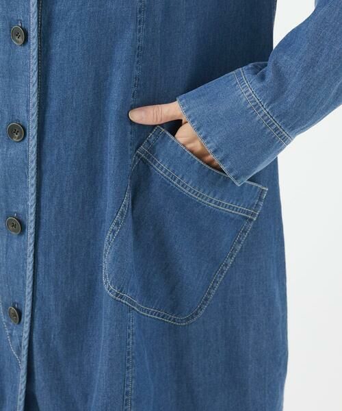 GIANNI LO GIUDICE / ジャンニ・ロ・ジュディチェ その他アウター | [洗える]フリクションデニムコート | 詳細10