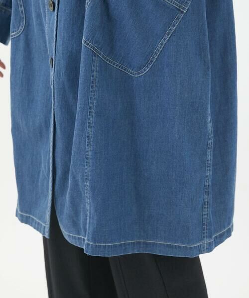 GIANNI LO GIUDICE / ジャンニ・ロ・ジュディチェ その他アウター | [洗える]フリクションデニムコート | 詳細11