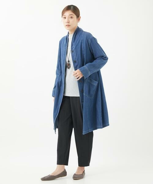 GIANNI LO GIUDICE / ジャンニ・ロ・ジュディチェ その他アウター | [洗える]フリクションデニムコート | 詳細13