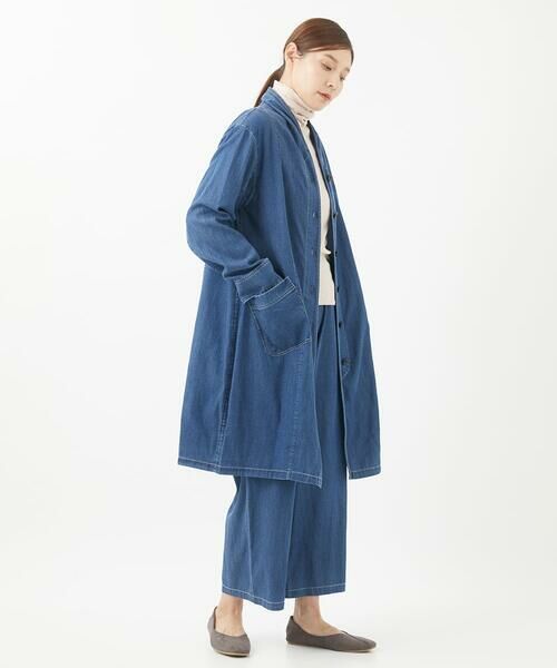GIANNI LO GIUDICE / ジャンニ・ロ・ジュディチェ その他アウター | [洗える]フリクションデニムコート | 詳細15