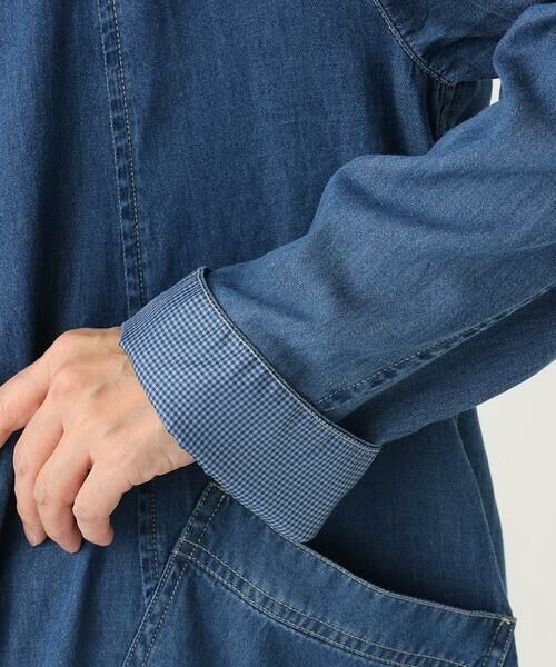 GIANNI LO GIUDICE / ジャンニ・ロ・ジュディチェ その他アウター | [洗える]フリクションデニムコート | 詳細9