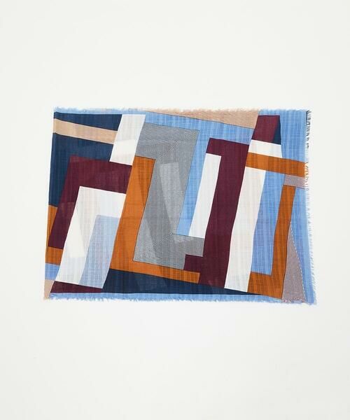 GIANNI LO GIUDICE / ジャンニ・ロ・ジュディチェ マフラー・ショール・スヌード・ストール | マルチプリントストール | 詳細1