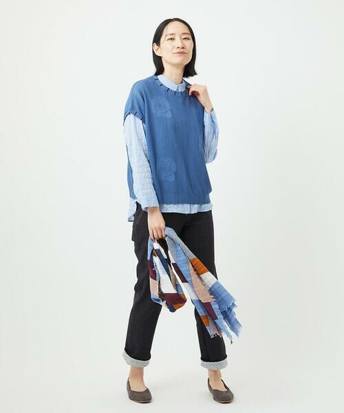 GIANNI LO GIUDICE / ジャンニ・ロ・ジュディチェ マフラー・ショール・スヌード・ストール | マルチプリントストール | 詳細8