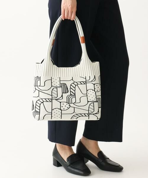 GIANNI LO GIUDICE / ジャンニ・ロ・ジュディチェ その他小物 | プリント柄ニットバッグ | 詳細6