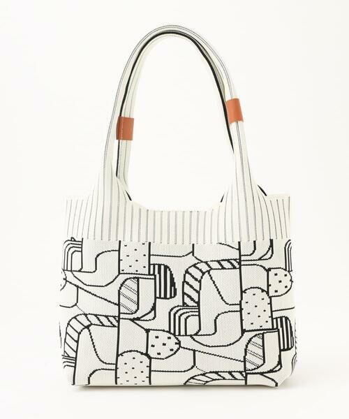 GIANNI LO GIUDICE / ジャンニ・ロ・ジュディチェ その他小物 | プリント柄ニットバッグ | 詳細7