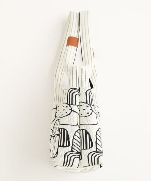 GIANNI LO GIUDICE / ジャンニ・ロ・ジュディチェ その他小物 | プリント柄ニットバッグ | 詳細8