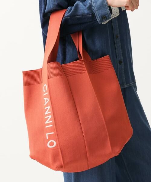 GIANNI LO GIUDICE / ジャンニ・ロ・ジュディチェ その他小物 | ロゴニットバッグ | 詳細1