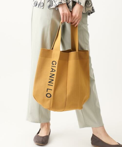 GIANNI LO GIUDICE / ジャンニ・ロ・ジュディチェ その他小物 | ロゴニットバッグ | 詳細13