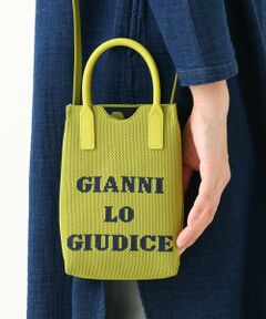 GIANNI LO GIUDICE / ジャンニ・ロ・ジュディチェ その他小物 | ロゴニットポシェットバッグ