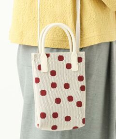 GIANNI LO GIUDICE / ジャンニ・ロ・ジュディチェ その他小物 | ロゴニットポシェットバッグ