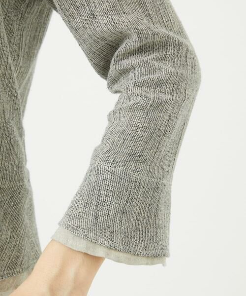 GIANNI LO GIUDICE / ジャンニ・ロ・ジュディチェ シャツ・ブラウス | GREEKストライプ楊柳ブラウスジャケット | 詳細12