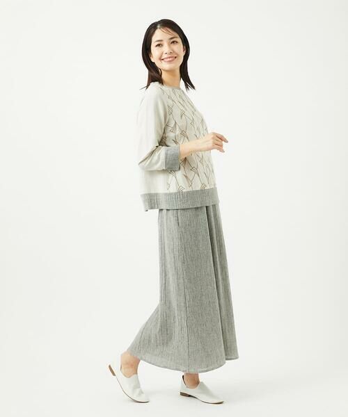 GIANNI LO GIUDICE / ジャンニ・ロ・ジュディチェ シャツ・ブラウス | レーヨンリネンエンブロイダリーブラウス | 詳細11