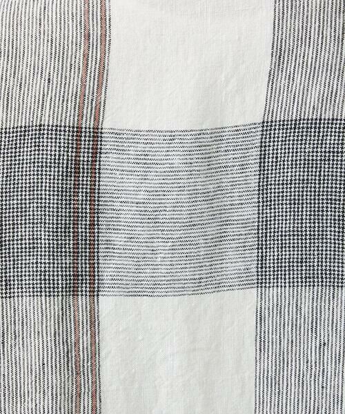 GIANNI LO GIUDICE / ジャンニ・ロ・ジュディチェ シャツ・ブラウス | [洗える]リネンチェックロングシャツブラウス | 詳細17