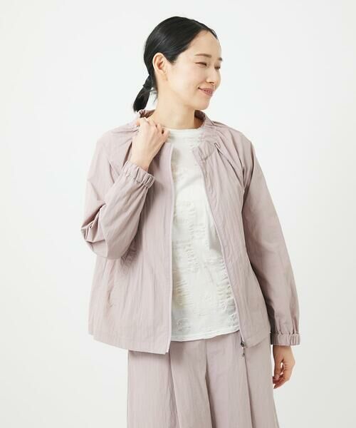 GIANNI LO GIUDICE / ジャンニ・ロ・ジュディチェ その他アウター | [洗える]ナイロンワッシャーブルゾン | 詳細3