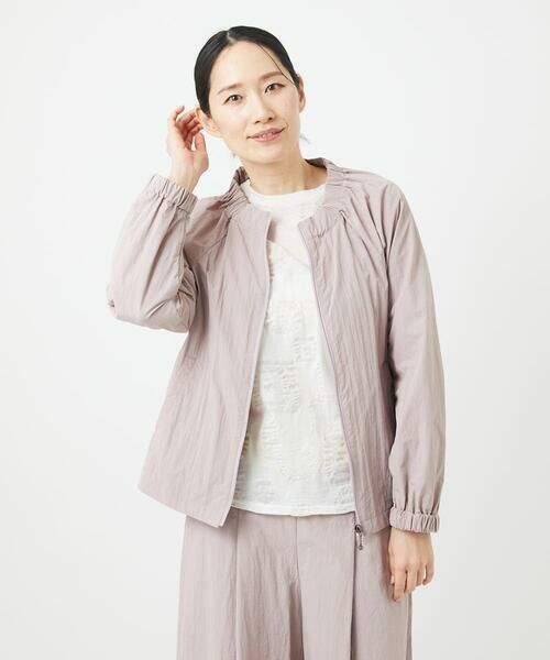 GIANNI LO GIUDICE / ジャンニ・ロ・ジュディチェ その他アウター | [洗える]ナイロンワッシャーブルゾン | 詳細4