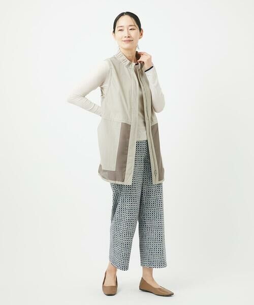 GIANNI LO GIUDICE / ジャンニ・ロ・ジュディチェ セットアップ | マイクロストライプストレッチロングジレ | 詳細8