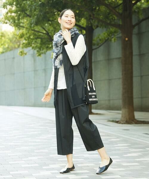 GIANNI LO GIUDICE / ジャンニ・ロ・ジュディチェ セットアップ | マイクロストライプストレッチロングジレ | 詳細12