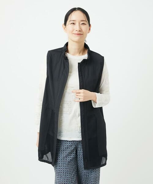 GIANNI LO GIUDICE / ジャンニ・ロ・ジュディチェ セットアップ | マイクロストライプストレッチロングジレ | 詳細13