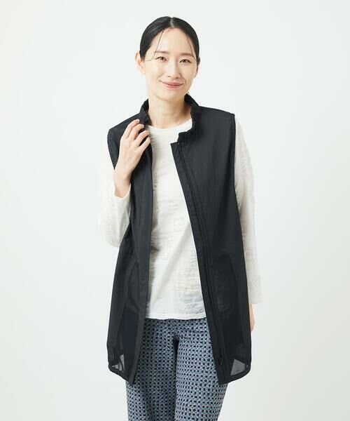 GIANNI LO GIUDICE / ジャンニ・ロ・ジュディチェ セットアップ | マイクロストライプストレッチロングジレ | 詳細14