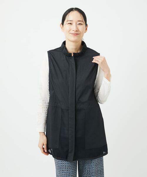 GIANNI LO GIUDICE / ジャンニ・ロ・ジュディチェ セットアップ | マイクロストライプストレッチロングジレ | 詳細17