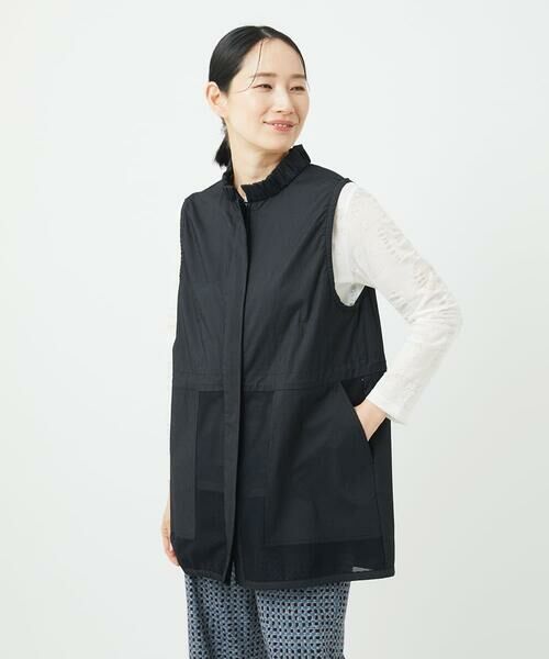 GIANNI LO GIUDICE / ジャンニ・ロ・ジュディチェ セットアップ | マイクロストライプストレッチロングジレ | 詳細18