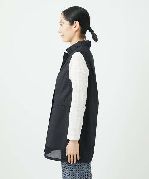 GIANNI LO GIUDICE / ジャンニ・ロ・ジュディチェ セットアップ | マイクロストライプストレッチロングジレ | 詳細20