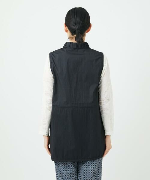 GIANNI LO GIUDICE / ジャンニ・ロ・ジュディチェ セットアップ | マイクロストライプストレッチロングジレ | 詳細21