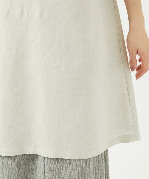 GIANNI LO GIUDICE / ジャンニ・ロ・ジュディチェ ロング・マキシ丈ワンピース | レーヨンリネンエンブロイダリーチュニックワンピース | 詳細8