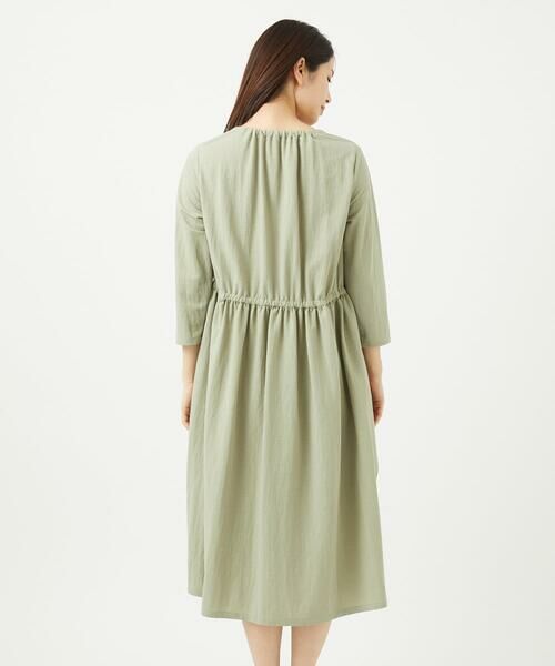 GIANNI LO GIUDICE / ジャンニ・ロ・ジュディチェ ロング・マキシ丈ワンピース | [洗える]ナチュラルスムースワンピース | 詳細10