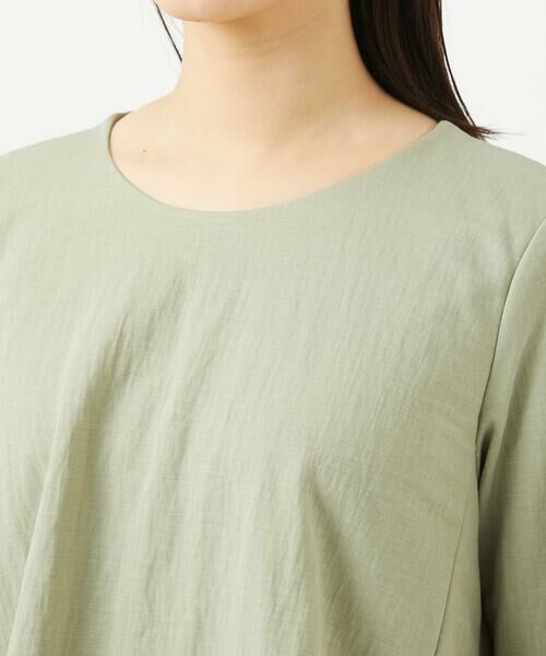 GIANNI LO GIUDICE / ジャンニ・ロ・ジュディチェ ロング・マキシ丈ワンピース | [洗える]ナチュラルスムースワンピース | 詳細12