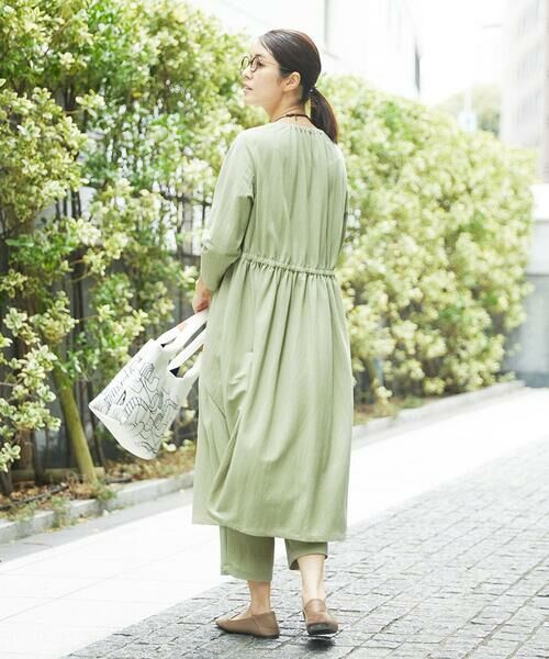 GIANNI LO GIUDICE / ジャンニ・ロ・ジュディチェ ロング・マキシ丈ワンピース | [洗える]ナチュラルスムースワンピース | 詳細2