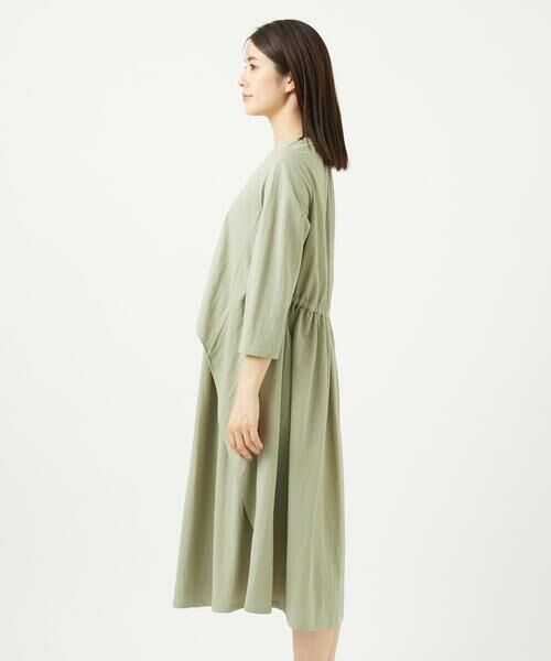 GIANNI LO GIUDICE / ジャンニ・ロ・ジュディチェ ロング・マキシ丈ワンピース | [洗える]ナチュラルスムースワンピース | 詳細9