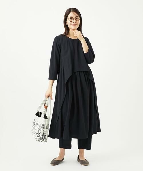 GIANNI LO GIUDICE / ジャンニ・ロ・ジュディチェ ロング・マキシ丈ワンピース | [洗える]ナチュラルスムースワンピース | 詳細20