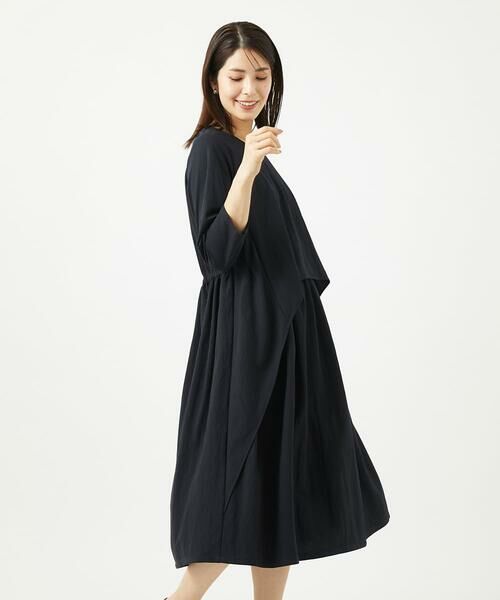 GIANNI LO GIUDICE / ジャンニ・ロ・ジュディチェ ロング・マキシ丈ワンピース | [洗える]ナチュラルスムースワンピース | 詳細24