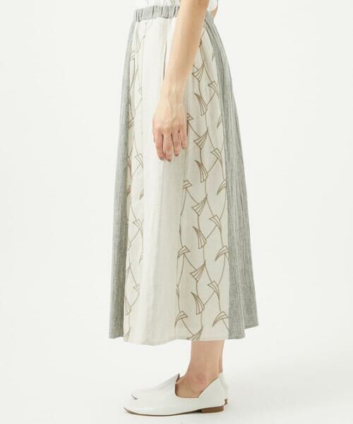 GIANNI LO GIUDICE / ジャンニ・ロ・ジュディチェ ロング・マキシ丈スカート | レーヨンリネンエンブロイダリースカート | 詳細13