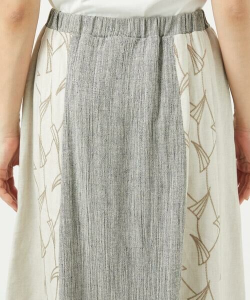GIANNI LO GIUDICE / ジャンニ・ロ・ジュディチェ ロング・マキシ丈スカート | レーヨンリネンエンブロイダリースカート | 詳細15