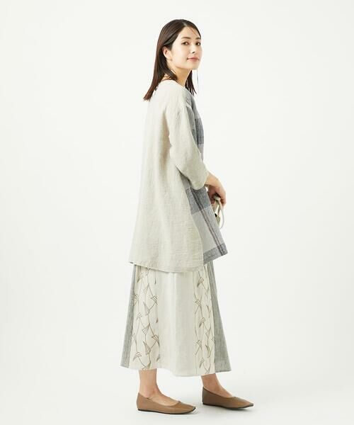 GIANNI LO GIUDICE / ジャンニ・ロ・ジュディチェ ロング・マキシ丈スカート | レーヨンリネンエンブロイダリースカート | 詳細24