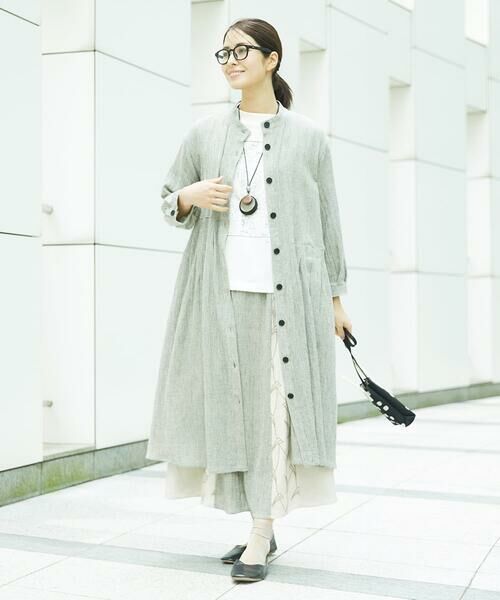 GIANNI LO GIUDICE / ジャンニ・ロ・ジュディチェ ロング・マキシ丈スカート | レーヨンリネンエンブロイダリースカート | 詳細9