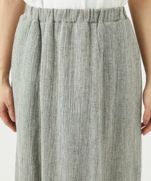 GIANNI LO GIUDICE / ジャンニ・ロ・ジュディチェ ロング・マキシ丈スカート | GREEKストライプ楊柳スカート | 詳細7