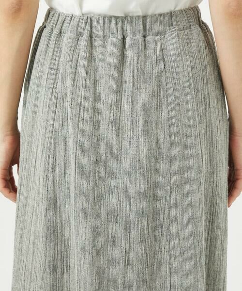 GIANNI LO GIUDICE / ジャンニ・ロ・ジュディチェ ロング・マキシ丈スカート | GREEKストライプ楊柳スカート | 詳細8
