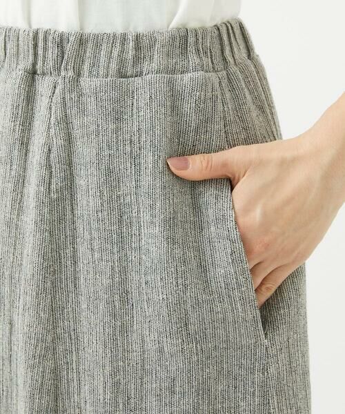 GIANNI LO GIUDICE / ジャンニ・ロ・ジュディチェ ロング・マキシ丈スカート | GREEKストライプ楊柳スカート | 詳細9