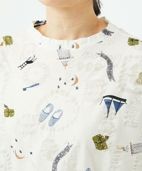 GIANNI LO GIUDICE / ジャンニ・ロ・ジュディチェ カットソー | [洗える・日本製]バスルームリップルプリントカットソー | 詳細11