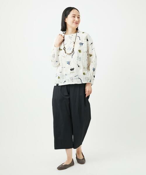 GIANNI LO GIUDICE / ジャンニ・ロ・ジュディチェ カットソー | [洗える・日本製]バスルームリップルプリントカットソー | 詳細17