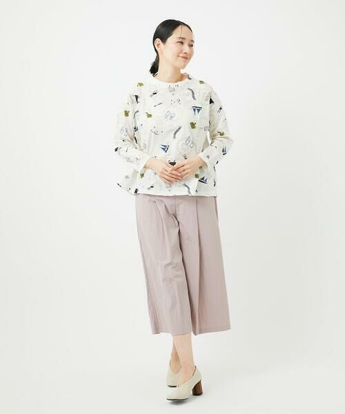 GIANNI LO GIUDICE / ジャンニ・ロ・ジュディチェ カットソー | [洗える・日本製]バスルームリップルプリントカットソー | 詳細19