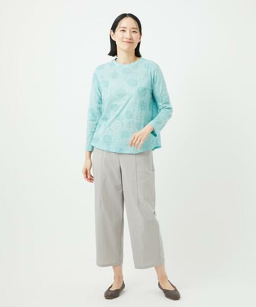 GIANNI LO GIUDICE / ジャンニ・ロ・ジュディチェ カットソー | [洗える・日本製]ドットリップルプリントカットソー | 詳細4