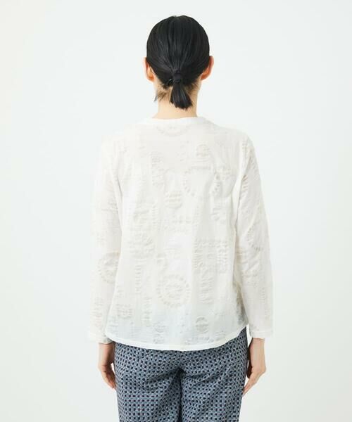 GIANNI LO GIUDICE / ジャンニ・ロ・ジュディチェ カットソー | [洗える・日本製]ドットリップルプリントカットソー | 詳細11